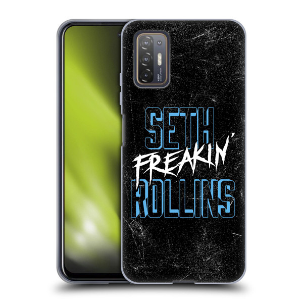WWE Seth Rollins Logotype Soft Gel Case for HTC Desire 21 Pro 5G