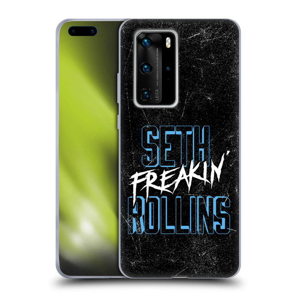 WWE Seth Rollins Logotype Soft Gel Case for Huawei P40 Pro / P40 Pro Plus 5G