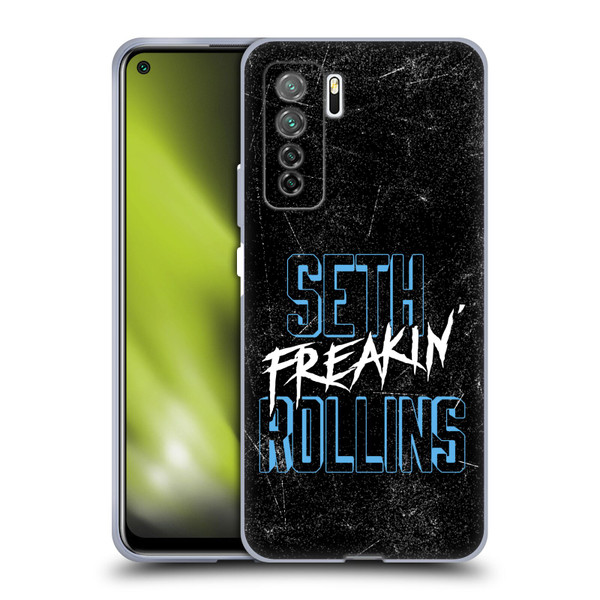 WWE Seth Rollins Logotype Soft Gel Case for Huawei Nova 7 SE/P40 Lite 5G