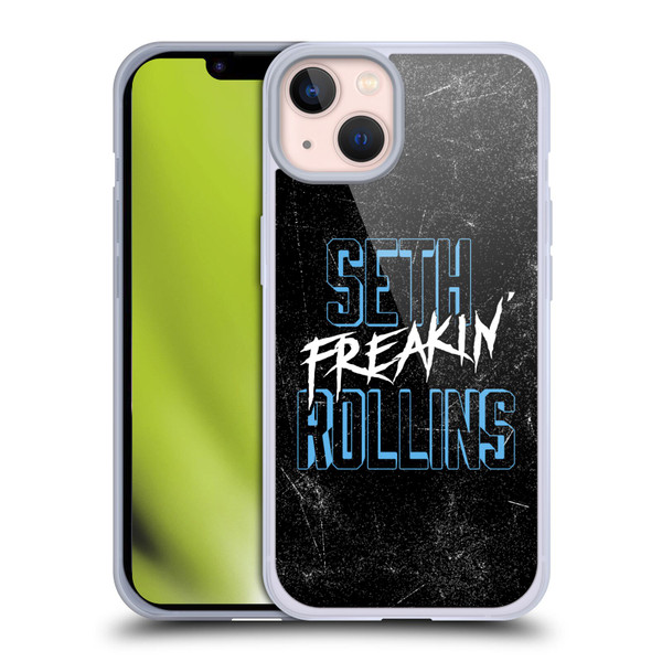 WWE Seth Rollins Logotype Soft Gel Case for Apple iPhone 13