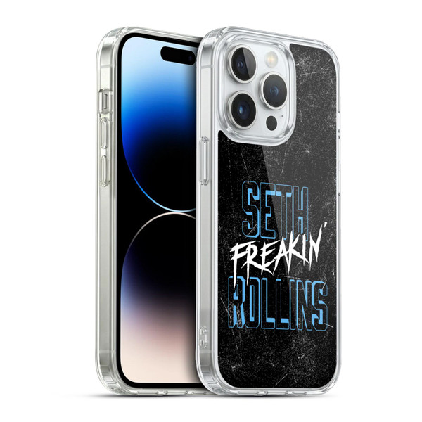 WWE Seth Rollins Logotype Soft Gel Case for Apple iPhone 13 Pro & MagSafe
