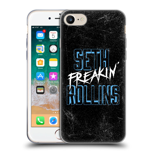WWE Seth Rollins Logotype Soft Gel Case for Apple iPhone 7 / 8 / SE 2020 & 2022