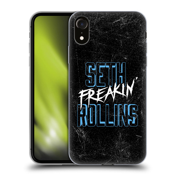 WWE Seth Rollins Logotype Soft Gel Case for Apple iPhone XR