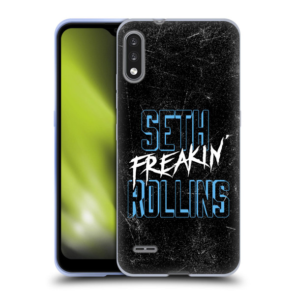 WWE Seth Rollins Logotype Soft Gel Case for LG K22