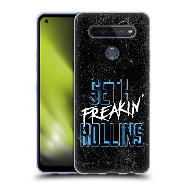 WWE Seth Rollins Logotype Soft Gel Case for LG K51S