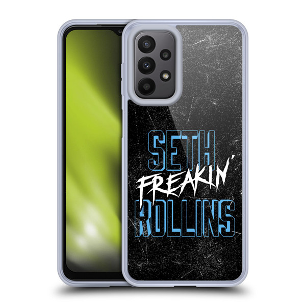 WWE Seth Rollins Logotype Soft Gel Case for Samsung Galaxy A23 / 5G (2022)