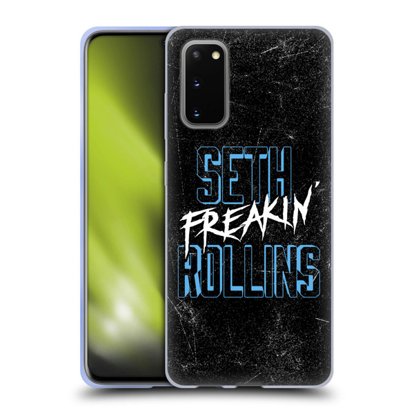 WWE Seth Rollins Logotype Soft Gel Case for Samsung Galaxy S20 / S20 5G