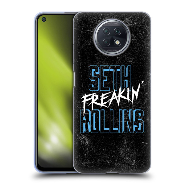WWE Seth Rollins Logotype Soft Gel Case for Xiaomi Redmi Note 9T 5G