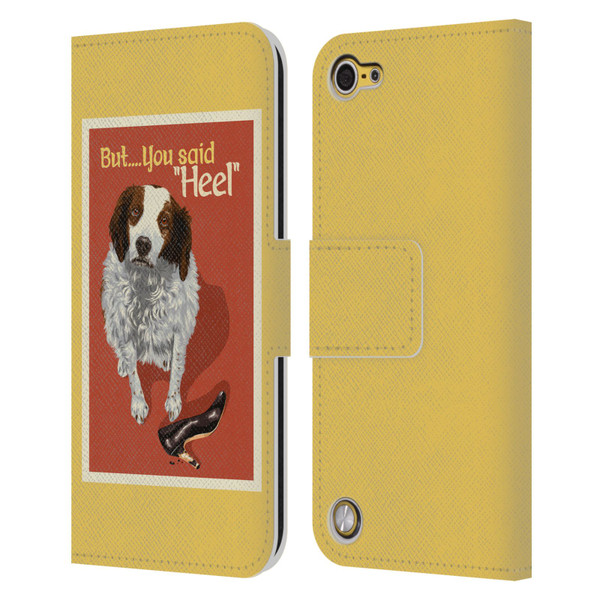 Lantern Press Dog Collection But You Said Leather Book Wallet Case Cover For Apple iPod Touch 5G 5th Gen