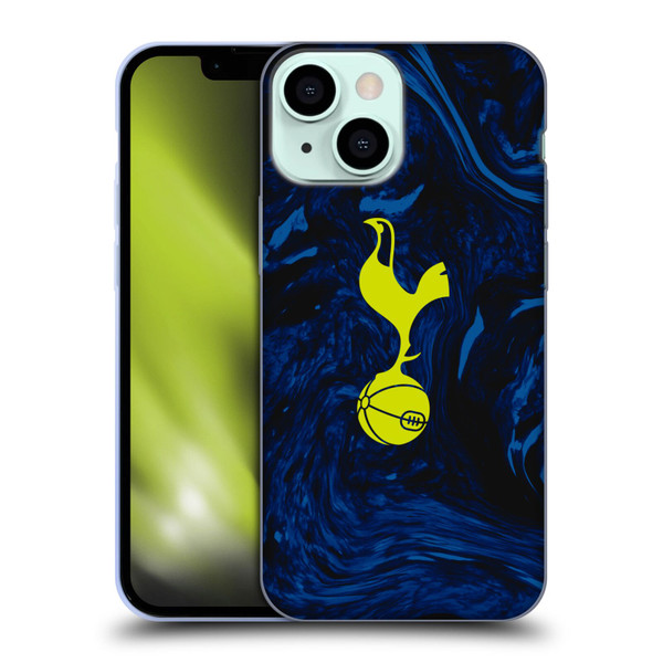 Tottenham Hotspur F.C. 2021/22 Badge Kit Away Soft Gel Case for Apple iPhone 13 Mini
