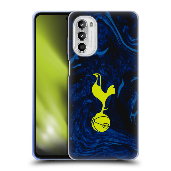 Tottenham Hotspur F.C. 2021/22 Badge Kit Away Soft Gel Case for Motorola Moto G52