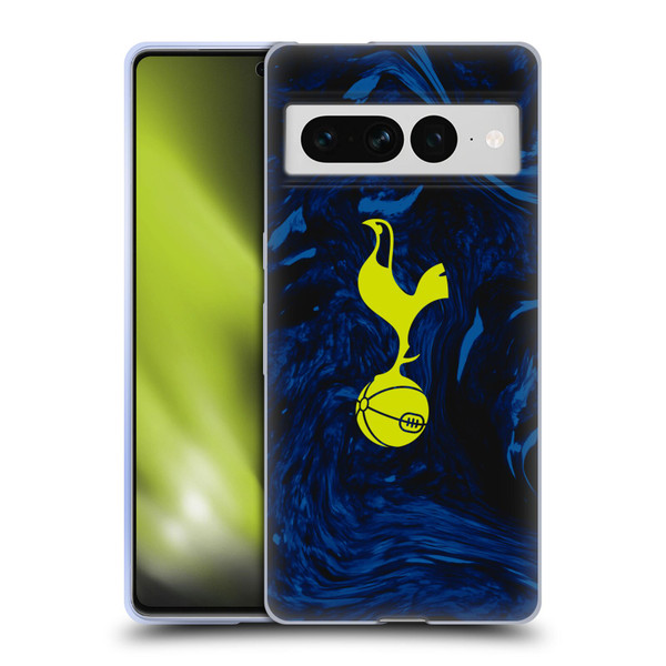 Tottenham Hotspur F.C. 2021/22 Badge Kit Away Soft Gel Case for Google Pixel 7 Pro