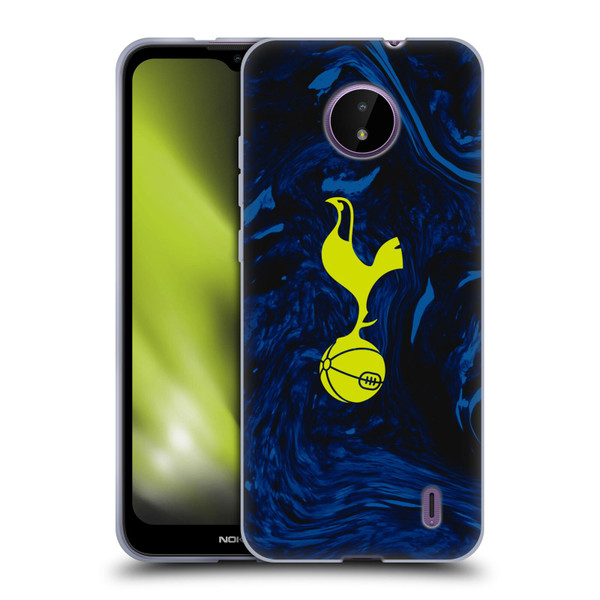 Tottenham Hotspur F.C. 2021/22 Badge Kit Away Soft Gel Case for Nokia C10 / C20