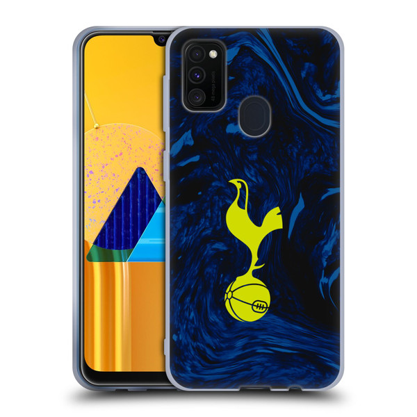 Tottenham Hotspur F.C. 2021/22 Badge Kit Away Soft Gel Case for Samsung Galaxy M30s (2019)/M21 (2020)