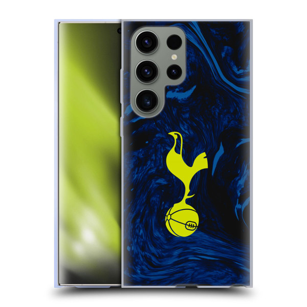 Tottenham Hotspur F.C. 2021/22 Badge Kit Away Soft Gel Case for Samsung Galaxy S23 Ultra 5G