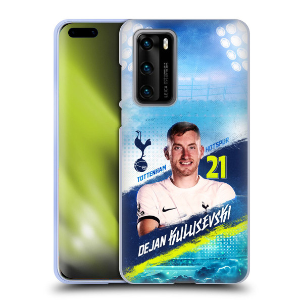 Tottenham Hotspur F.C. 2023/24 First Team Dejan Kulusevski Soft Gel Case for Huawei P40 5G