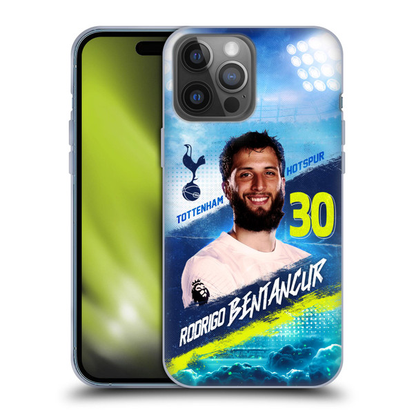 Tottenham Hotspur F.C. 2023/24 First Team Rodrigo Bentancur Soft Gel Case for Apple iPhone 14 Pro Max