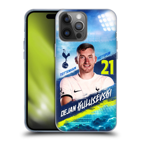 Tottenham Hotspur F.C. 2023/24 First Team Dejan Kulusevski Soft Gel Case for Apple iPhone 14 Pro Max