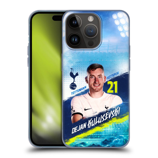 Tottenham Hotspur F.C. 2023/24 First Team Dejan Kulusevski Soft Gel Case for Apple iPhone 15 Pro