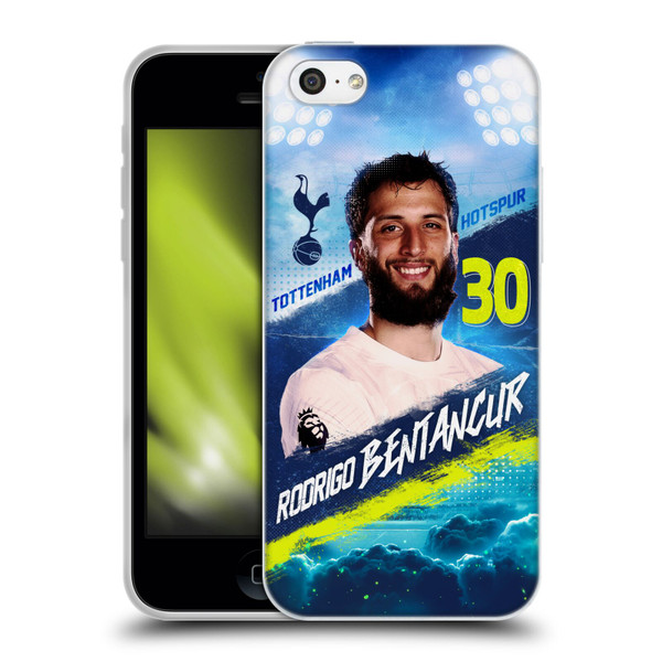 Tottenham Hotspur F.C. 2023/24 First Team Rodrigo Bentancur Soft Gel Case for Apple iPhone 5c