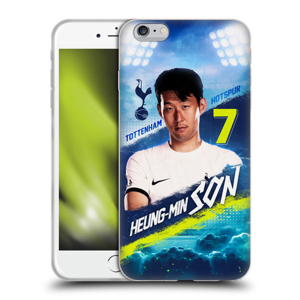 Tottenham Hotspur F.C. 2023/24 First Team Son Heung-Min Soft Gel Case for Apple iPhone 6 Plus / iPhone 6s Plus