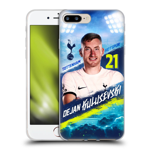 Tottenham Hotspur F.C. 2023/24 First Team Dejan Kulusevski Soft Gel Case for Apple iPhone 7 Plus / iPhone 8 Plus