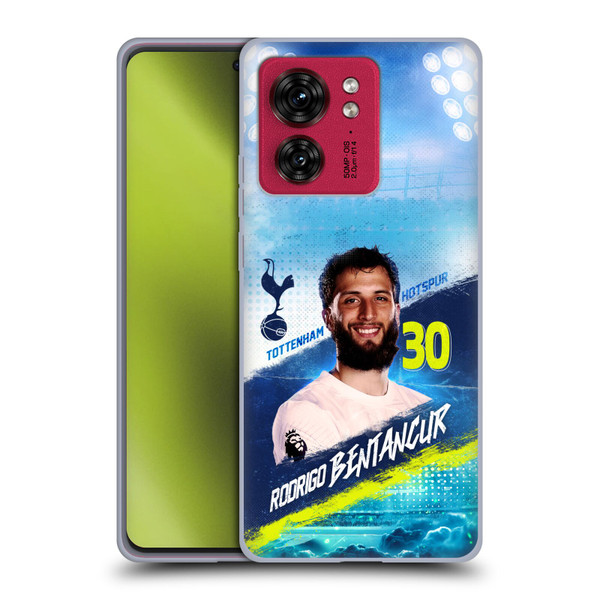 Tottenham Hotspur F.C. 2023/24 First Team Rodrigo Bentancur Soft Gel Case for Motorola Moto Edge 40