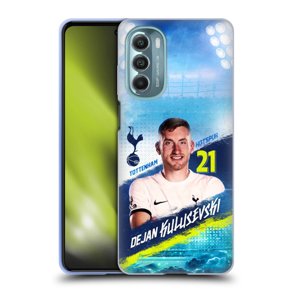 Tottenham Hotspur F.C. 2023/24 First Team Dejan Kulusevski Soft Gel Case for Motorola Moto G Stylus 5G (2022)