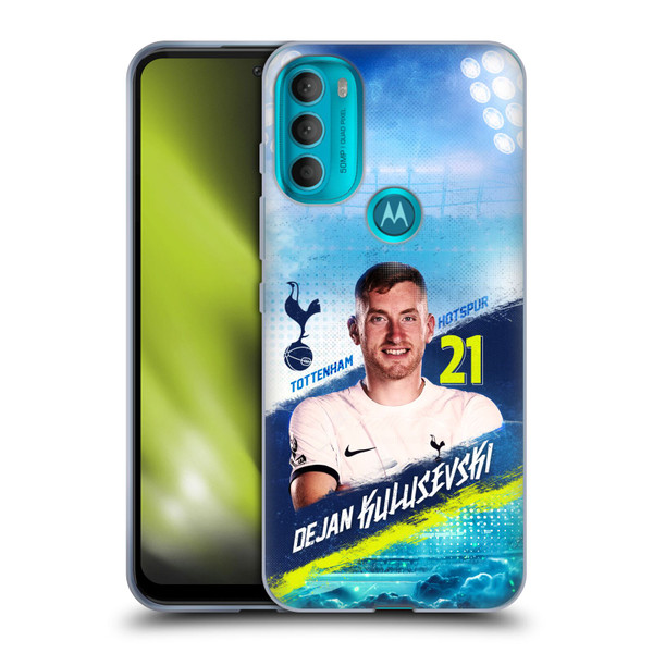 Tottenham Hotspur F.C. 2023/24 First Team Dejan Kulusevski Soft Gel Case for Motorola Moto G71 5G