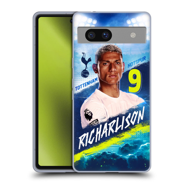 Tottenham Hotspur F.C. 2023/24 First Team Richarlison Soft Gel Case for Google Pixel 7a
