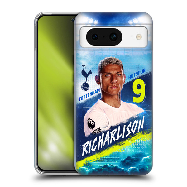 Tottenham Hotspur F.C. 2023/24 First Team Richarlison Soft Gel Case for Google Pixel 8