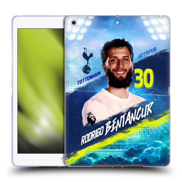 Tottenham Hotspur F.C. 2023/24 First Team Rodrigo Bentancur Soft Gel Case for Apple iPad 10.2 2019/2020/2021