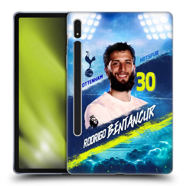 Tottenham Hotspur F.C. 2023/24 First Team Rodrigo Bentancur Soft Gel Case for Samsung Galaxy Tab S8
