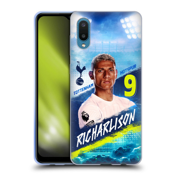 Tottenham Hotspur F.C. 2023/24 First Team Richarlison Soft Gel Case for Samsung Galaxy A02/M02 (2021)