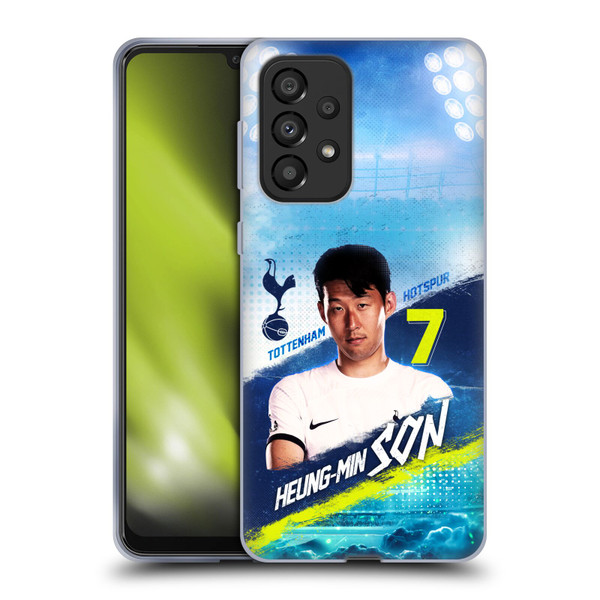 Tottenham Hotspur F.C. 2023/24 First Team Son Heung-Min Soft Gel Case for Samsung Galaxy A33 5G (2022)