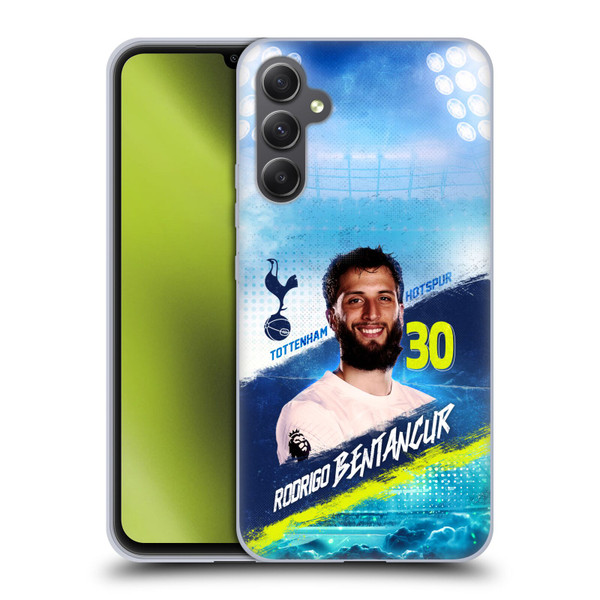 Tottenham Hotspur F.C. 2023/24 First Team Rodrigo Bentancur Soft Gel Case for Samsung Galaxy A34 5G