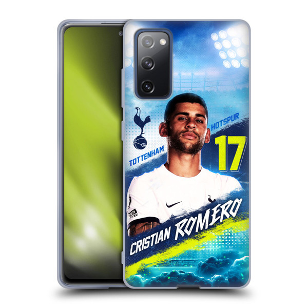 Tottenham Hotspur F.C. 2023/24 First Team Cristian Romero Soft Gel Case for Samsung Galaxy S20 FE / 5G