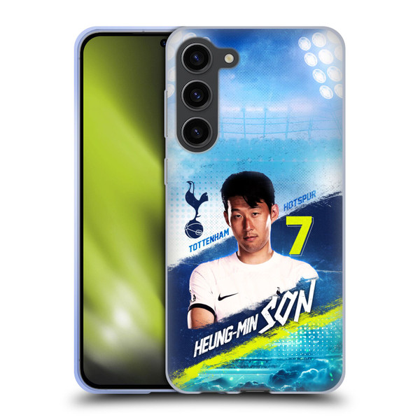 Tottenham Hotspur F.C. 2023/24 First Team Son Heung-Min Soft Gel Case for Samsung Galaxy S23+ 5G