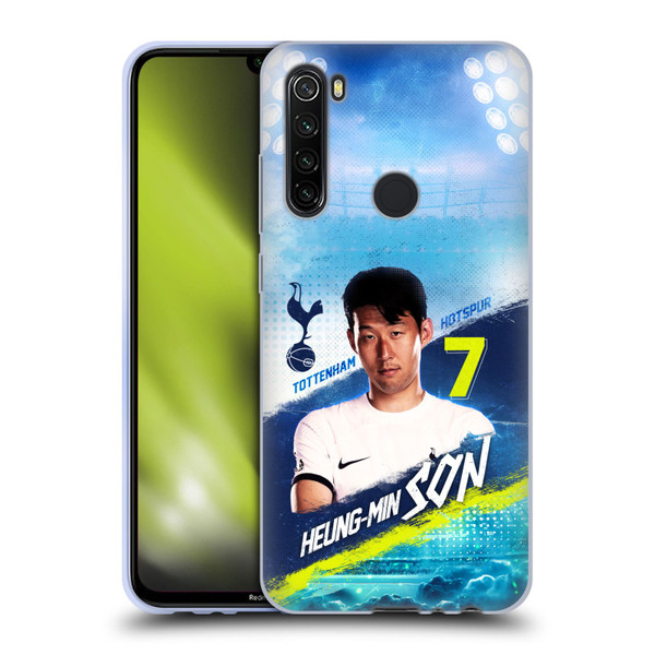 Tottenham Hotspur F.C. 2023/24 First Team Son Heung-Min Soft Gel Case for Xiaomi Redmi Note 8T