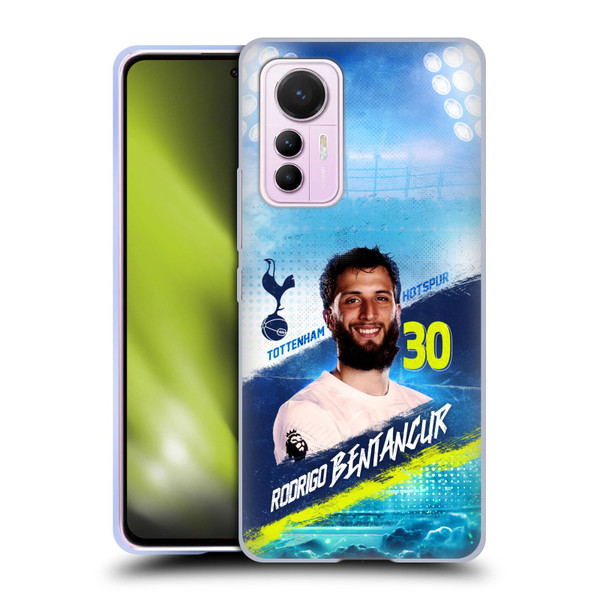 Tottenham Hotspur F.C. 2023/24 First Team Rodrigo Bentancur Soft Gel Case for Xiaomi 12 Lite