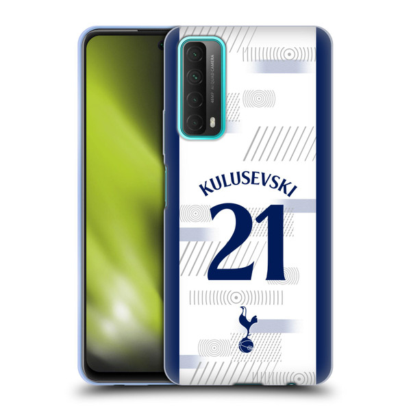 Tottenham Hotspur F.C. 2023/24 Players Dejan Kulusevski Soft Gel Case for Huawei P Smart (2021)