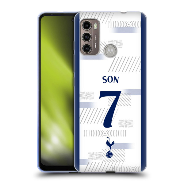 Tottenham Hotspur F.C. 2023/24 Players Son Heung-Min Soft Gel Case for Motorola Moto G60 / Moto G40 Fusion