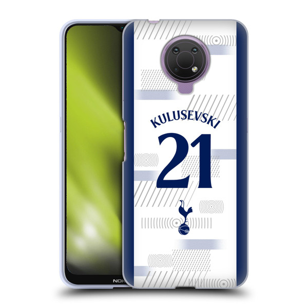 Tottenham Hotspur F.C. 2023/24 Players Dejan Kulusevski Soft Gel Case for Nokia G10