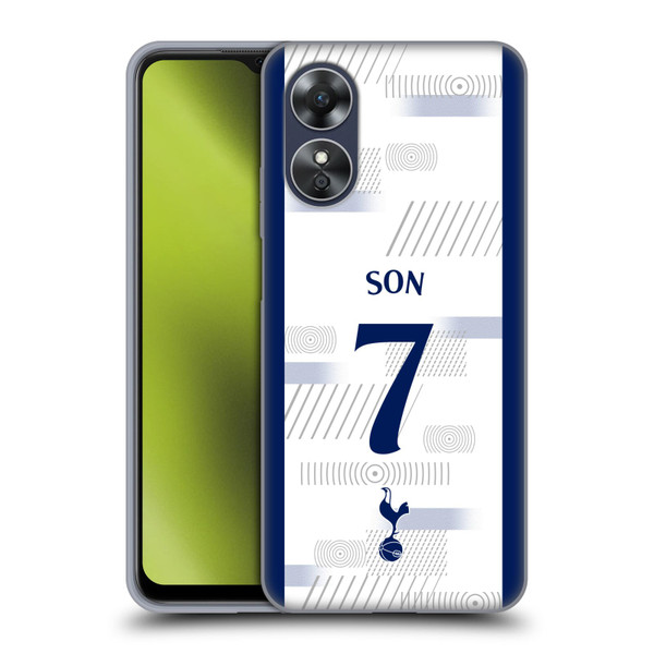 Tottenham Hotspur F.C. 2023/24 Players Son Heung-Min Soft Gel Case for OPPO A17
