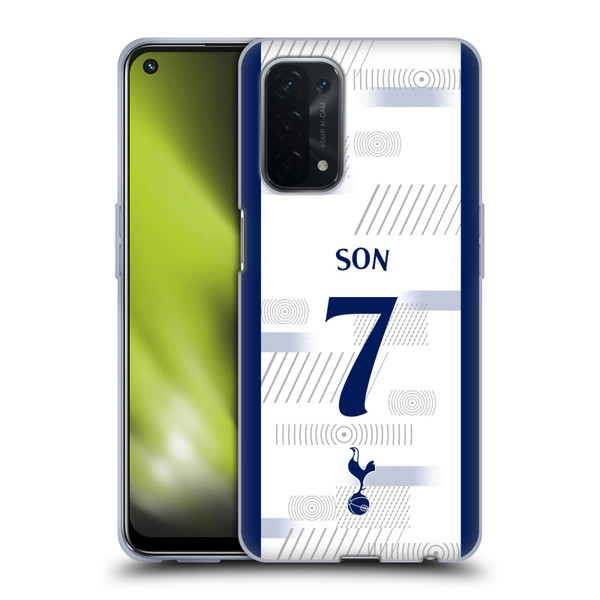 Tottenham Hotspur F.C. 2023/24 Players Son Heung-Min Soft Gel Case for OPPO A54 5G