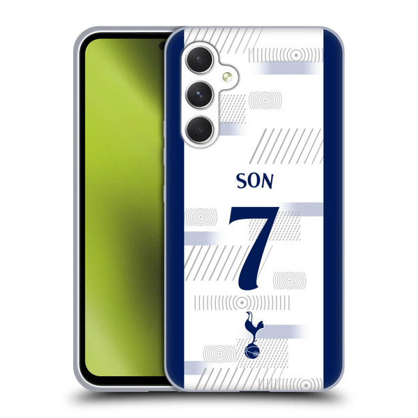 Tottenham Hotspur F.C. 2023/24 Players Son Heung-Min Soft Gel Case for Samsung Galaxy A54 5G