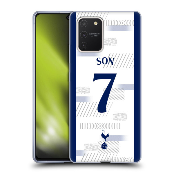 Tottenham Hotspur F.C. 2023/24 Players Son Heung-Min Soft Gel Case for Samsung Galaxy S10 Lite