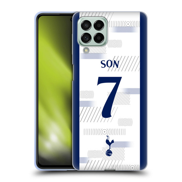 Tottenham Hotspur F.C. 2023/24 Players Son Heung-Min Soft Gel Case for Samsung Galaxy M53 (2022)