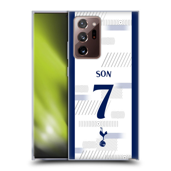 Tottenham Hotspur F.C. 2023/24 Players Son Heung-Min Soft Gel Case for Samsung Galaxy Note20 Ultra / 5G