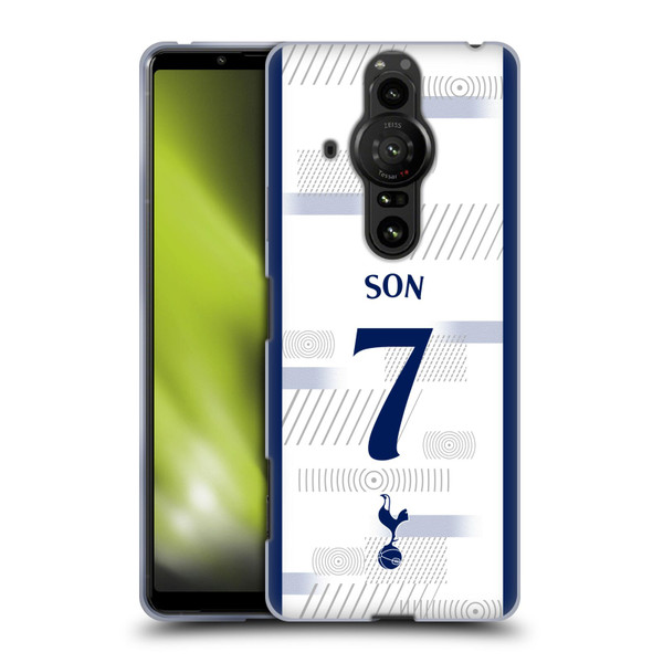 Tottenham Hotspur F.C. 2023/24 Players Son Heung-Min Soft Gel Case for Sony Xperia Pro-I